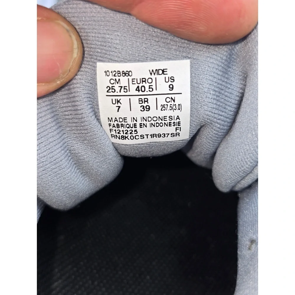 NWOT ASICS Gel-Excite 11 Grey Lavender Running Shoes Womens Size 9 Wide 1012B860